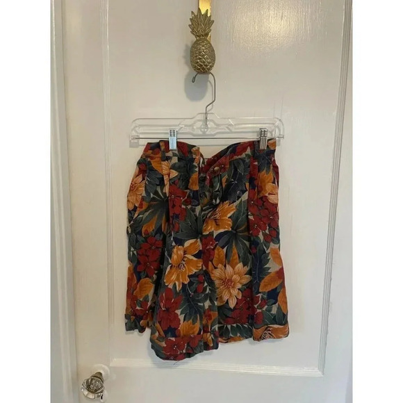 Rafaella Women's Size 12 Floral Shorts - Picture 1 of 8
